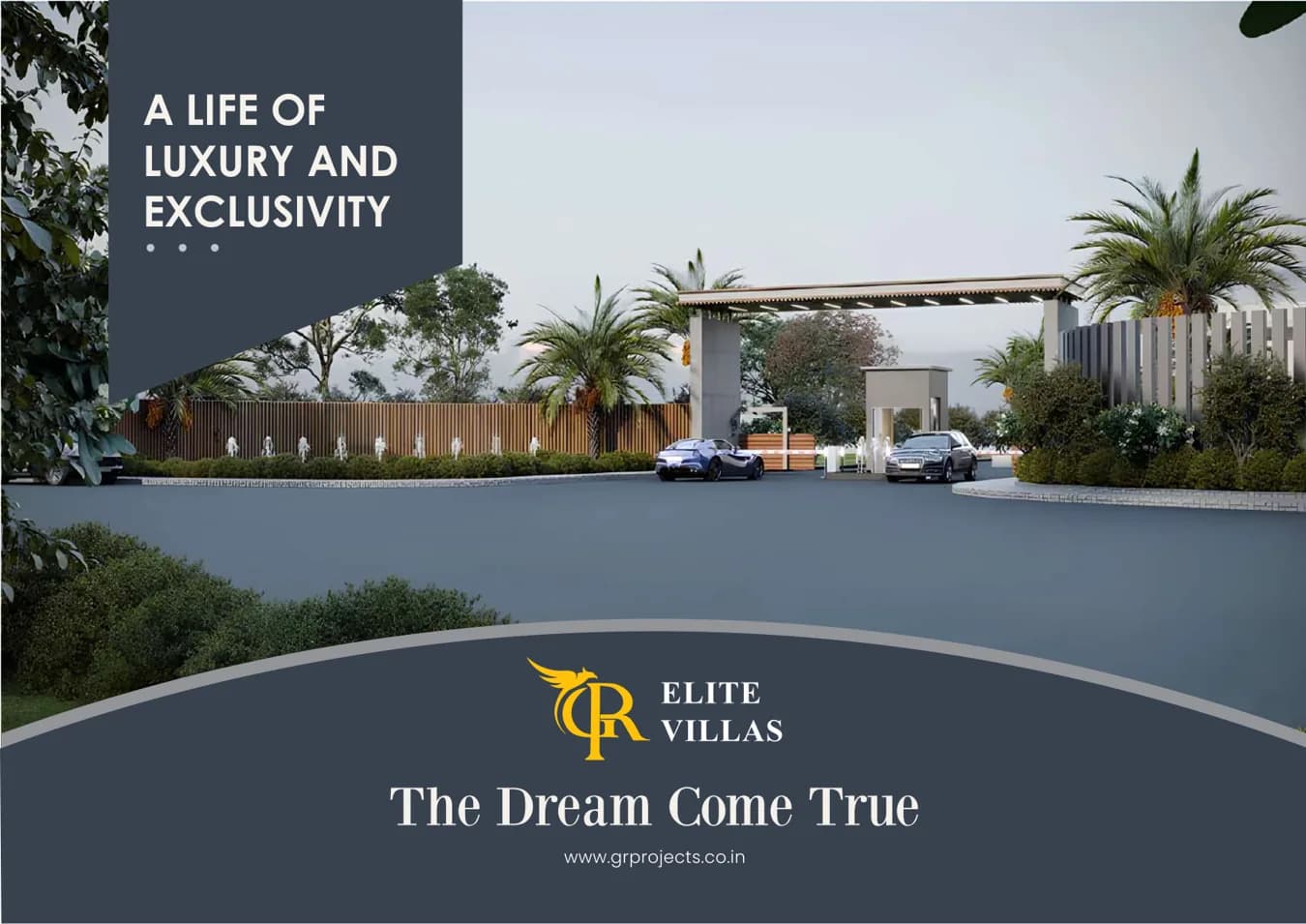 G.R Elite Villas brochure cover